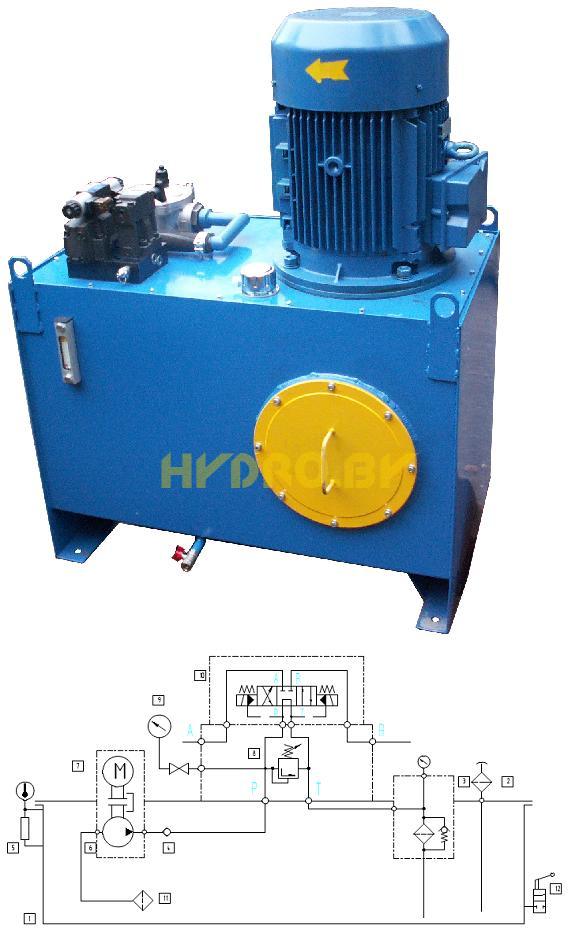 Hydrostation HС- 007.08/160. 